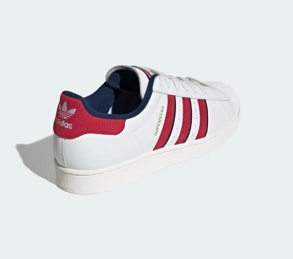 Giày adidas Originals Superstar 'Team Victory Red' ID1391 - Ảnh 4