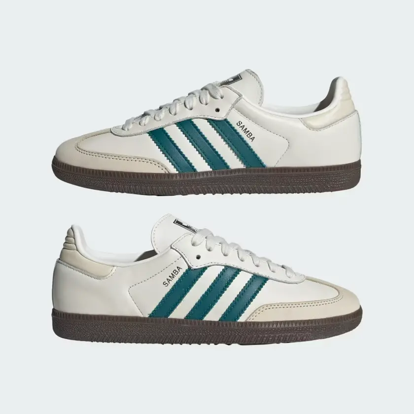 Alternative view of Giày Adidas Samba OG ‘White Legacy Teal’ IG1963
