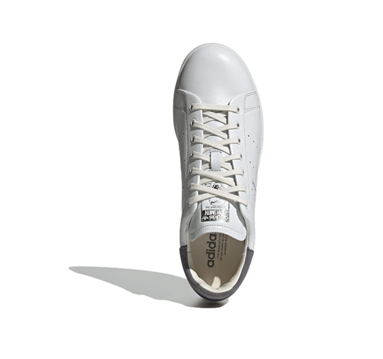 Giày Adidas Stan Smith Lux ‘Crystal White Grey’ ID1994 - Ảnh 5