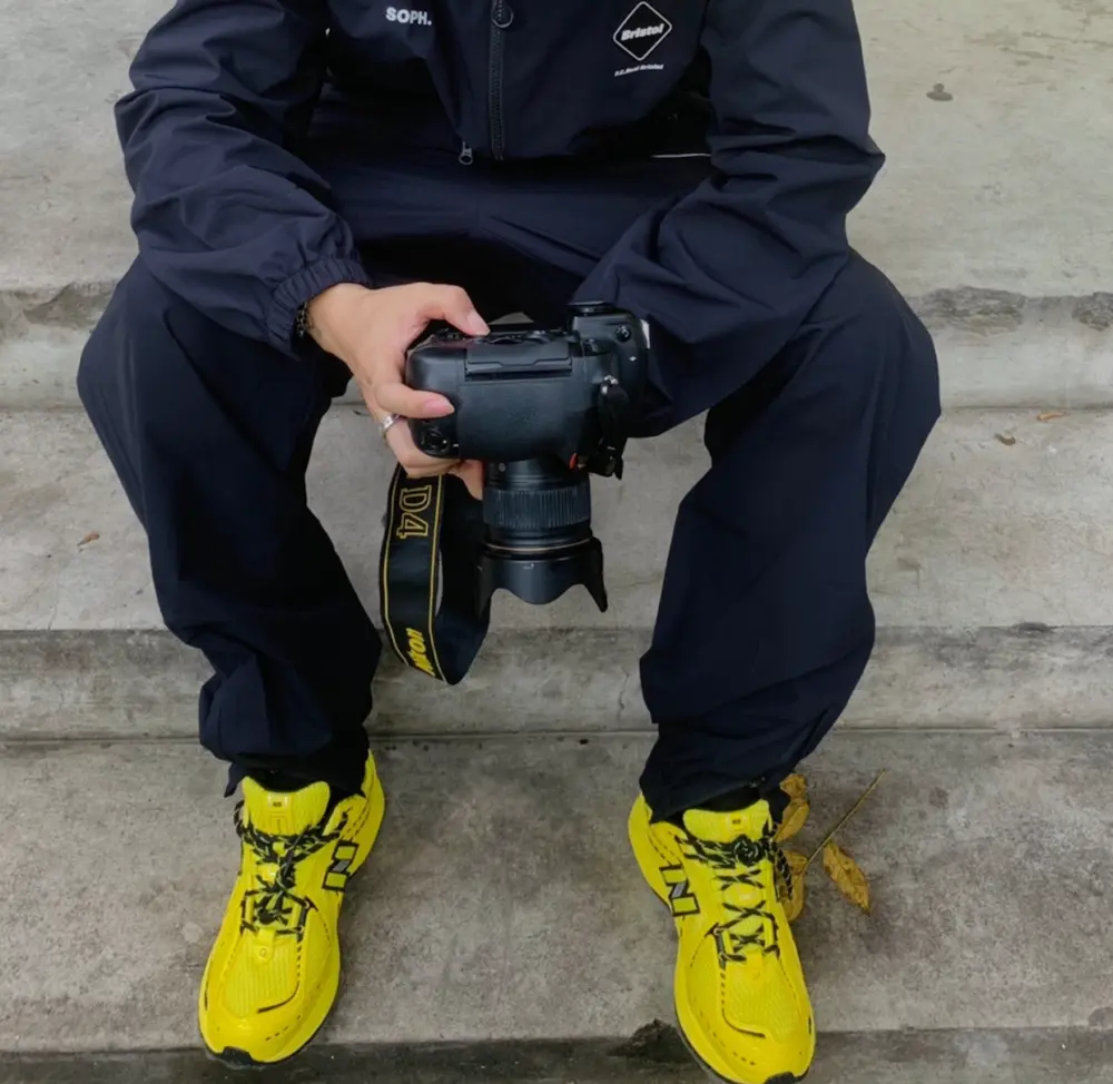 Alternative view of Giày New Balance GANNI x 1906R ‘Blazing Yellow’ M1906RGA