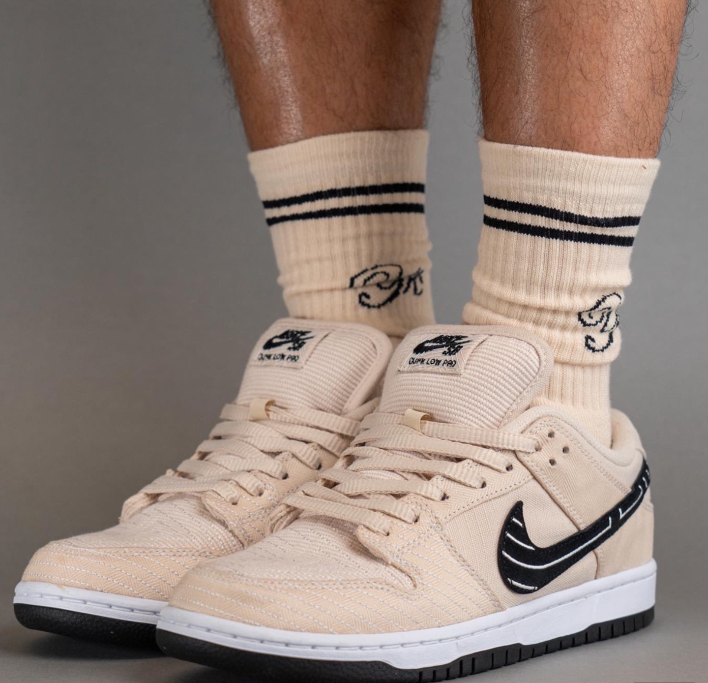 Giày Nike Albino & Preto x Dunk Low SB ‘Jiu-Jitsu’ FD2627-200 - Ảnh 2