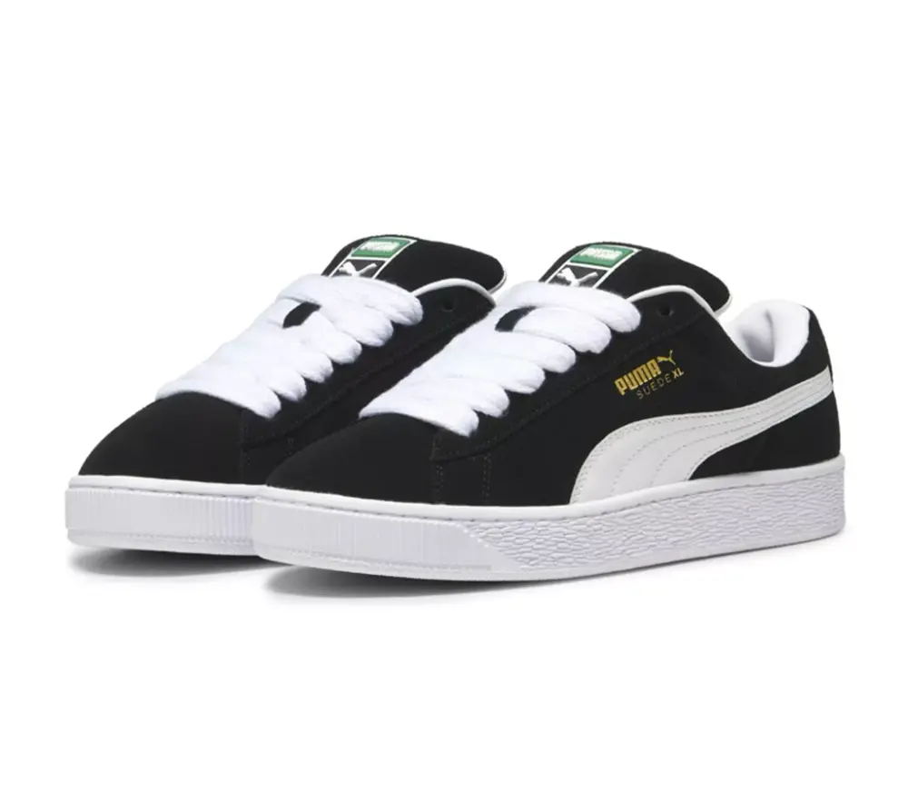 Giày Puma Suede XL 'Black White' 395205-02 - Ảnh 3