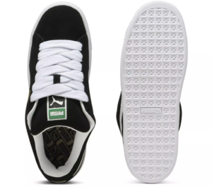 Alternative view of Giày Puma Suede XL 'Black White' 395205-02