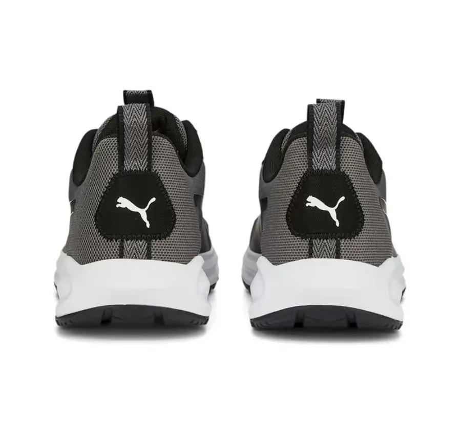 Alternative view of Giày Puma Twitch Runner Trail ‘Black Gray White’ 376961-06