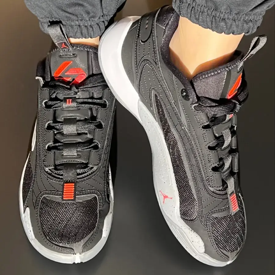 Giày Nike Air Jordan Luka 2 Bred ‘Core Black’ DX9012-006 - Ảnh 4
