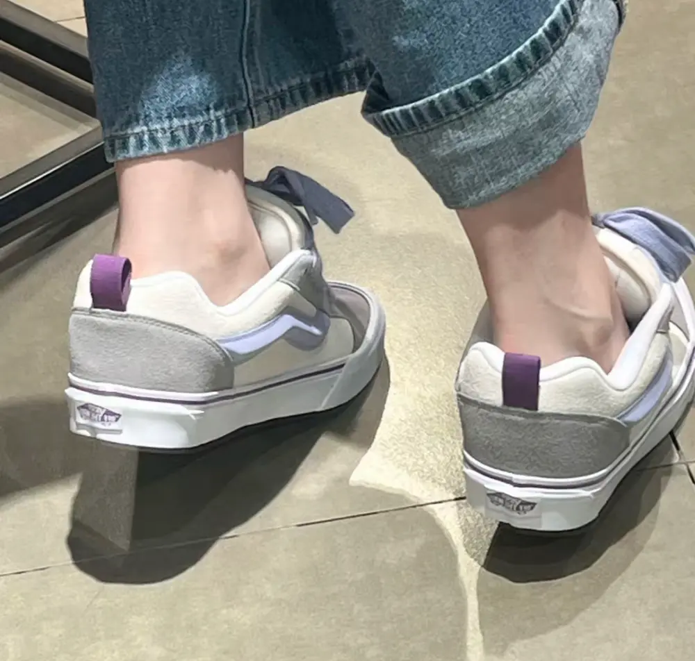 Giày Vans Knu Skool ‘Tri Block Purple’ VN000CS0PRP - Ảnh 3