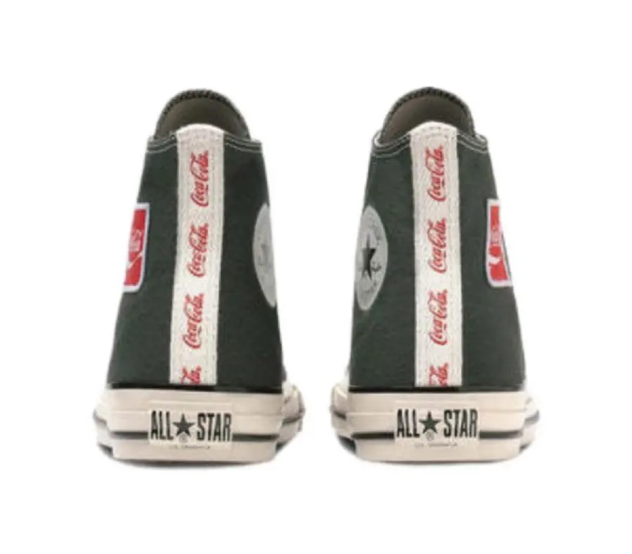 Alternative view of Giày Converse All Star UF HI x Coca-Cola ‘Dark Green’ 31312070