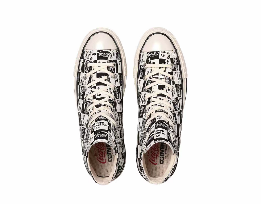 Giày Converse All Star US CK HI x Coca-Cola ‘Black White’ 31312061 - Ảnh 2