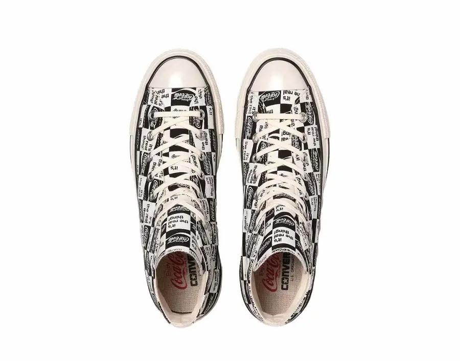 Alternative view of Giày Converse All Star US CK HI x Coca-Cola ‘Black White’ 31312061
