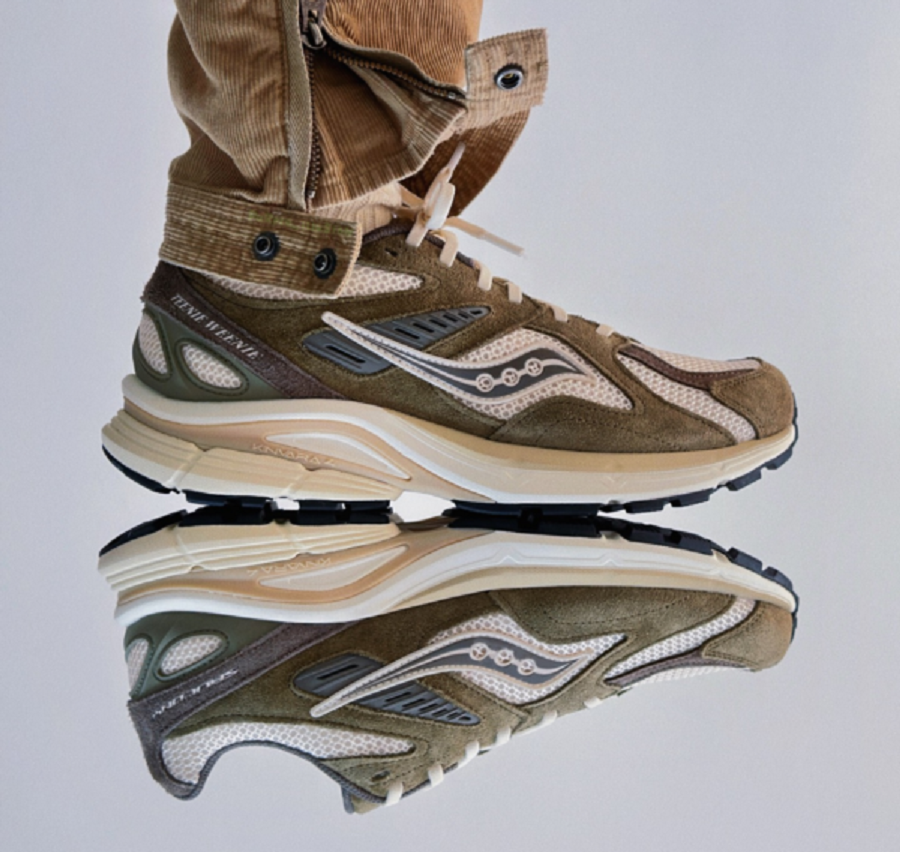 Giày Saucony Kinvara 4 Re x Teenie Weenie ‘Olive’ S79052-10 - Ảnh 4