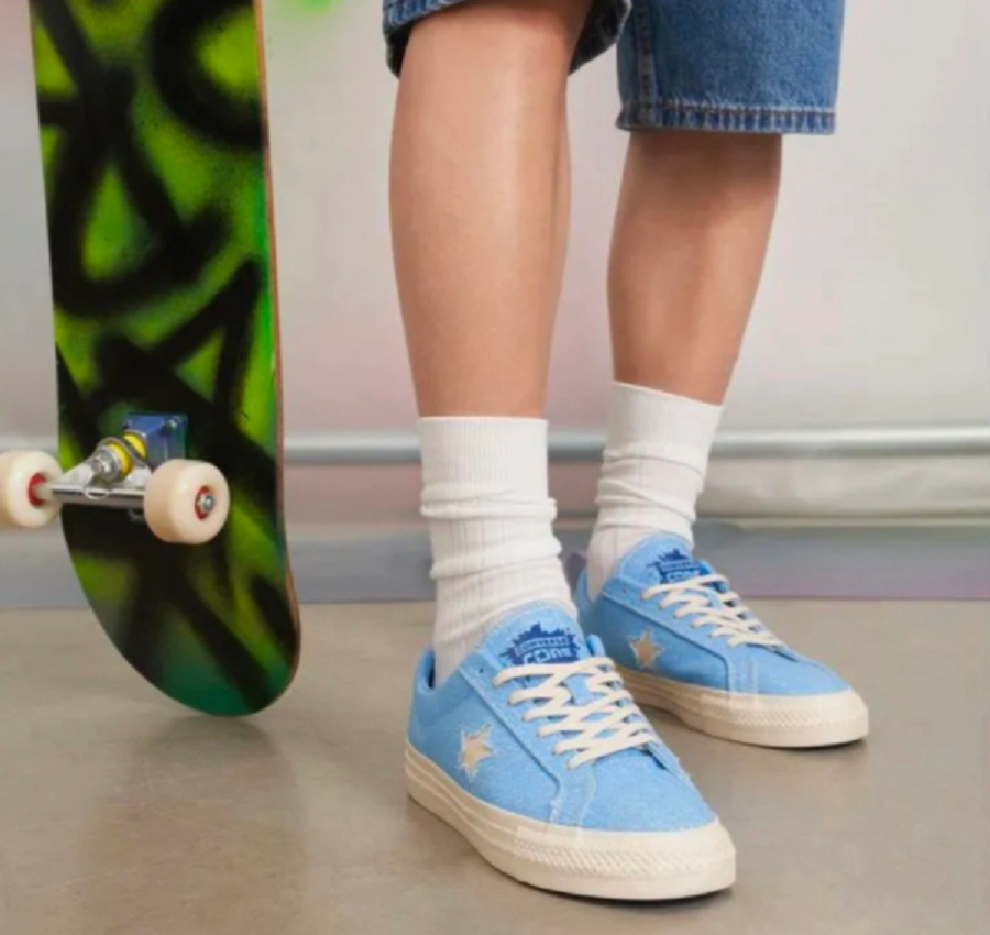 Giày Converse One Star ‘Blue’ A10074C - Ảnh 3