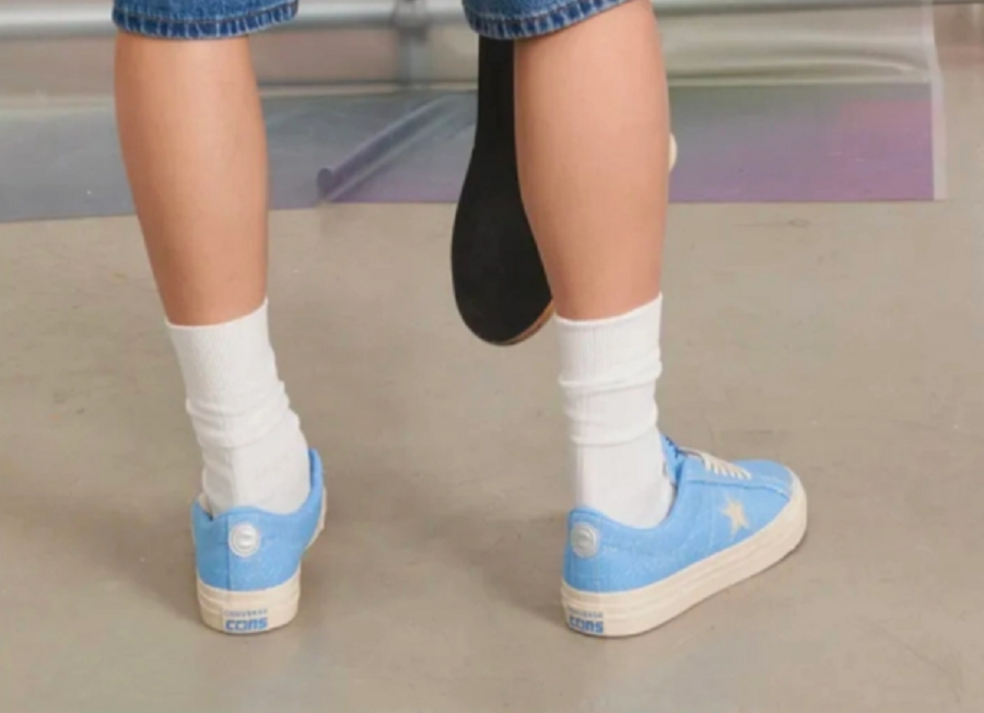 Giày Converse One Star ‘Blue’ A10074C - Ảnh 2