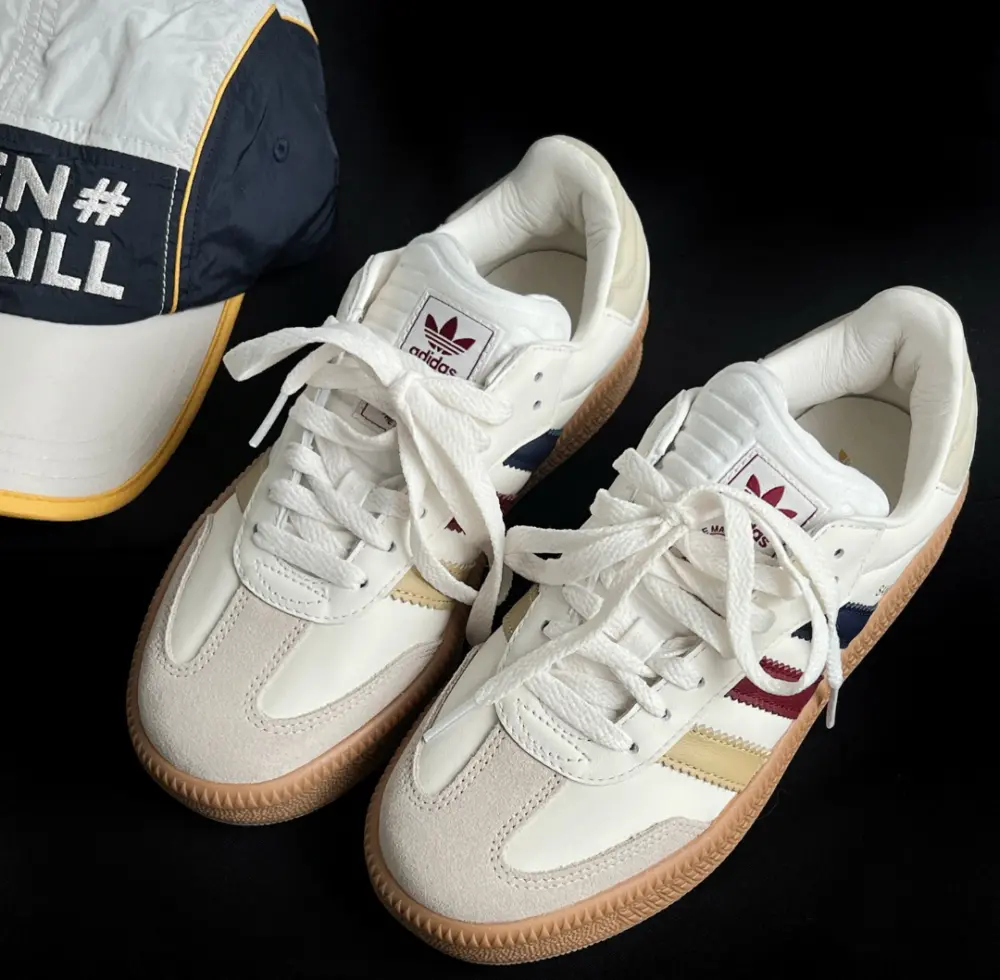Giày Adidas Originals Samba XLG ‘White Beige’ JI4276 - Ảnh 5
