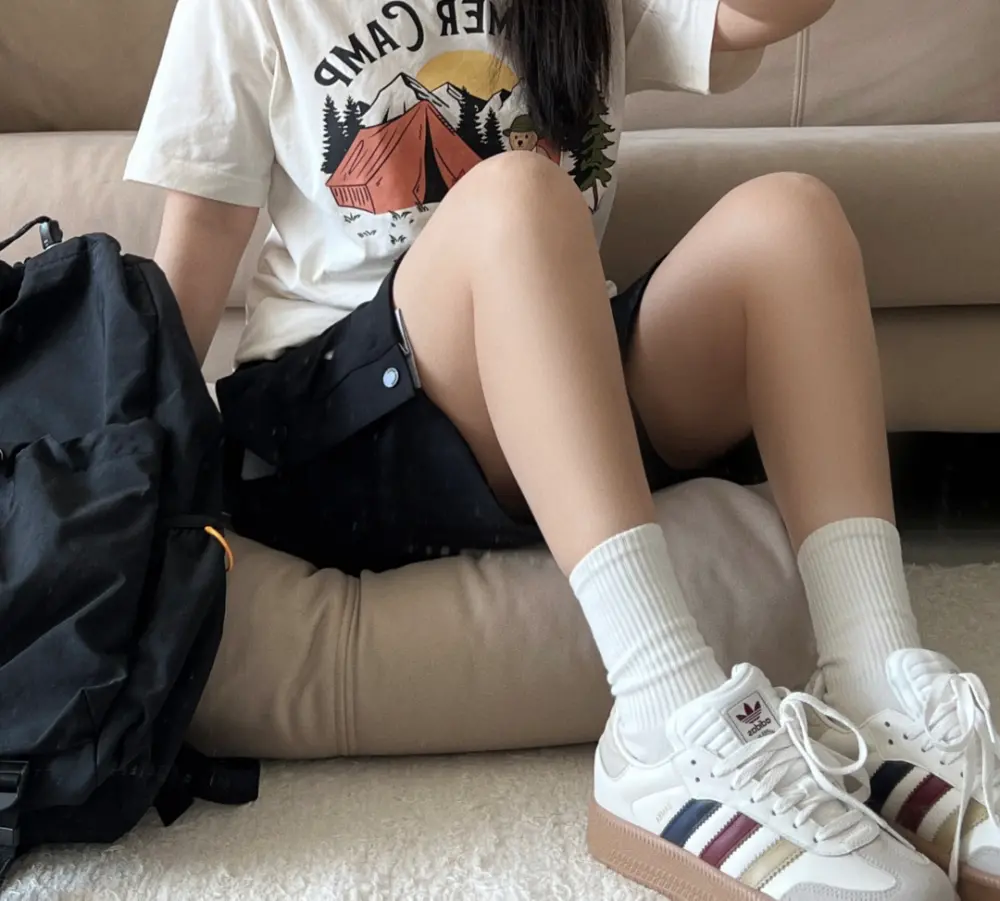 Giày Adidas Originals Samba XLG ‘White Beige’ JI4276 - Ảnh 3