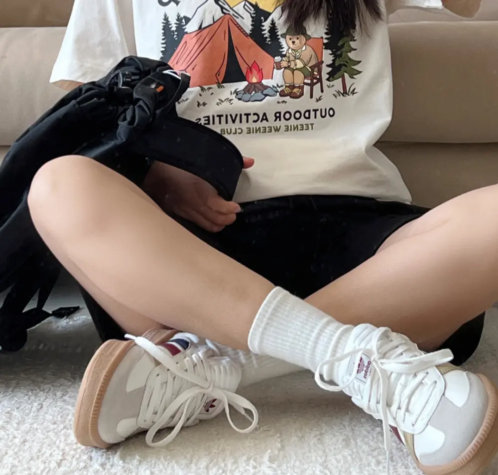 Alternative view of Giày Adidas Originals Samba XLG ‘White Beige’ JI4276