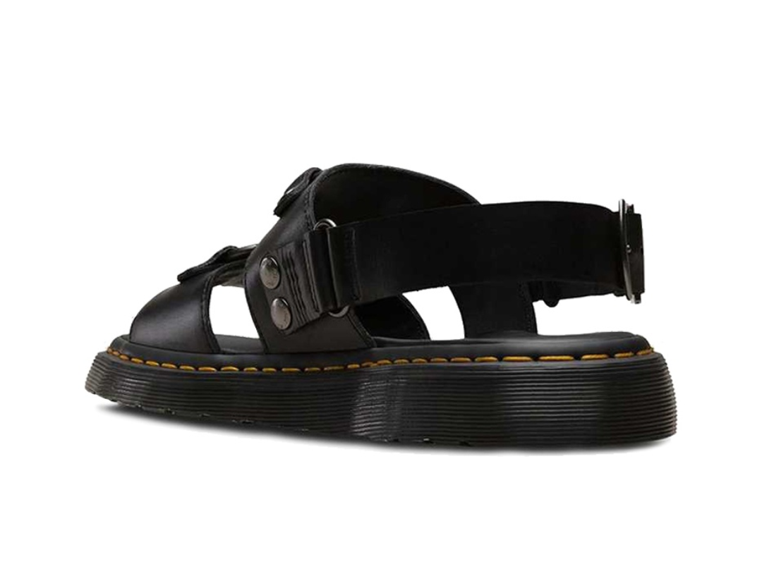 Dép Dr.Martens Xabier ‘Black’ 24630001 - Ảnh 2