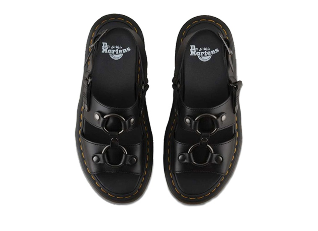Dép Dr.Martens Xabier ‘Black’ 24630001 - Ảnh 3