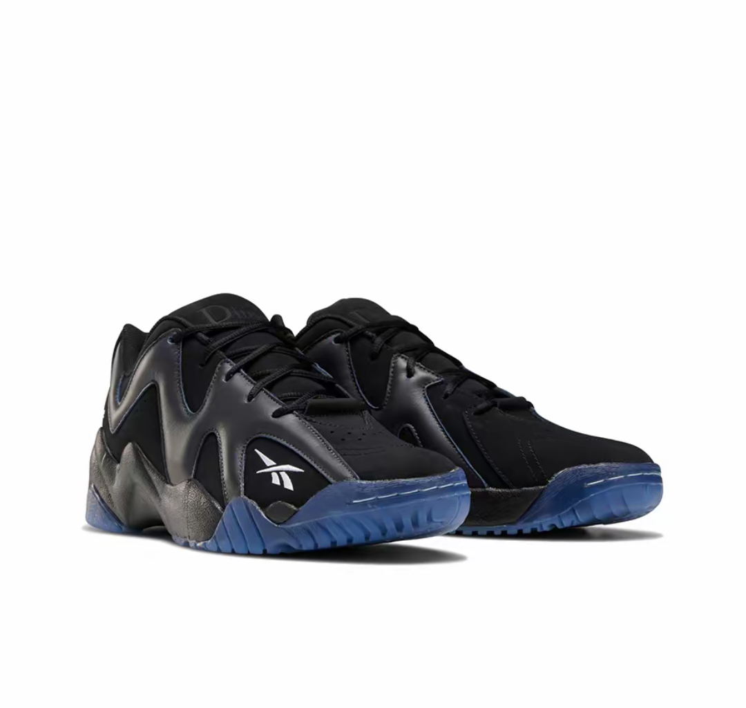 Giày Reebok Kamikaze 2 Low x Dime ‘Black Lead’ FY4382 - Ảnh 4