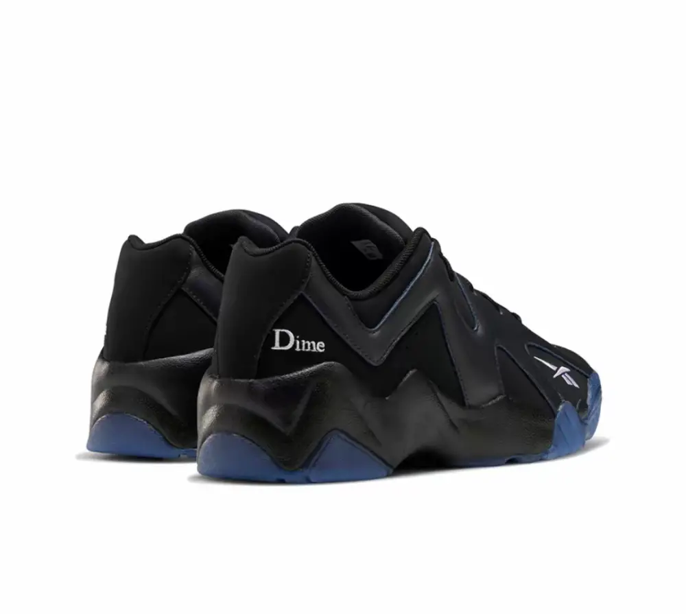 Giày Reebok Kamikaze 2 Low x Dime ‘Black Lead’ FY4382 - Ảnh 3