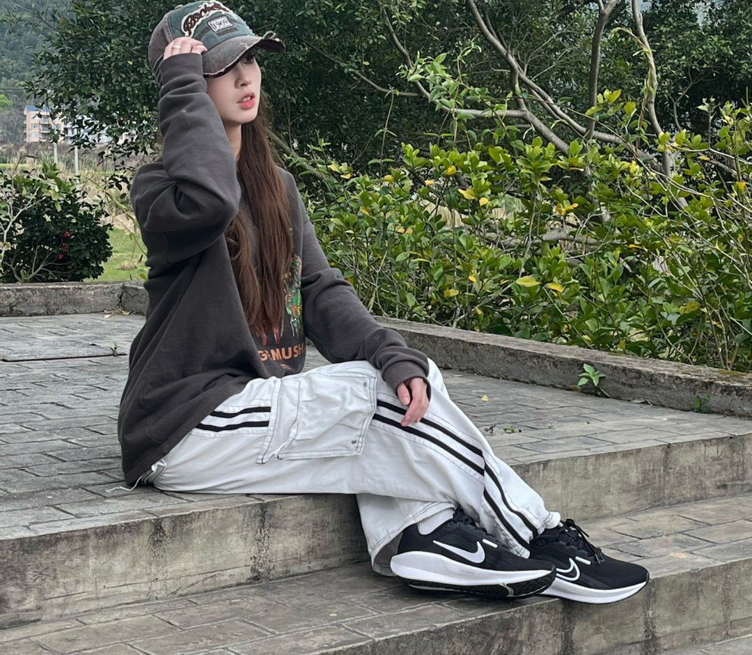 Giày Nike Downshifter 13 ‘Black White’ FD6476-001 - Ảnh 4