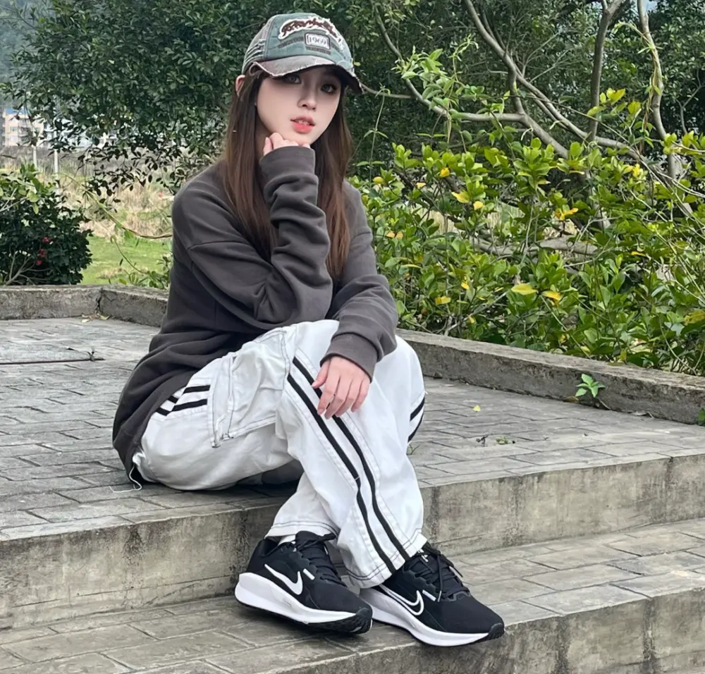 Alternative view of Giày Nike Downshifter 13 ‘Black White’ FD6476-001
