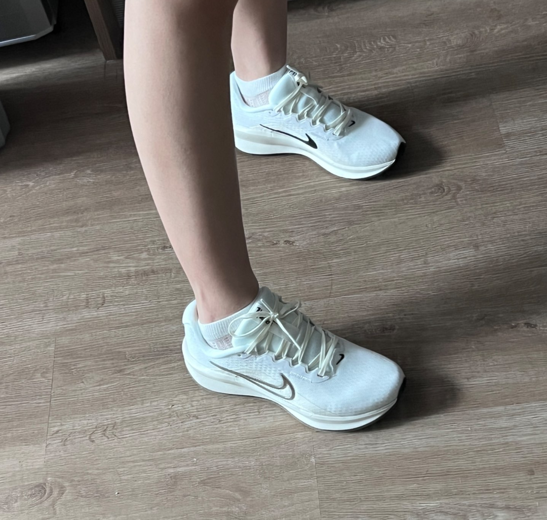 Giày Nike Downshifter 13 ‘White Metallic Silver’ FD6476-100 - Ảnh 5