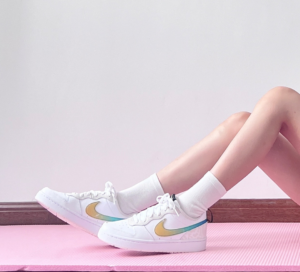 Alternative view of Giày Nike Court Borough Low 2 ‘White Yellow’ FJ7692-191