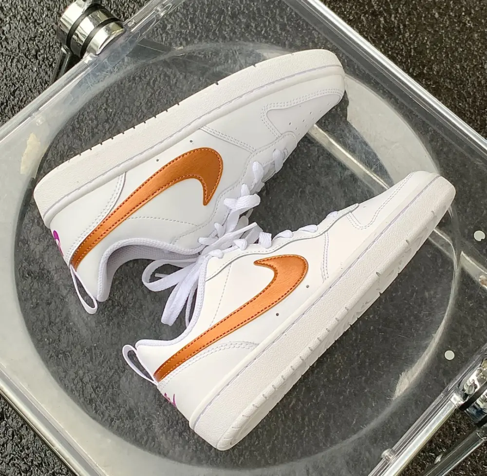 Giày Nike Court Borough Low 2 ‘Red Bronze’ BQ5448-116 - Ảnh 5