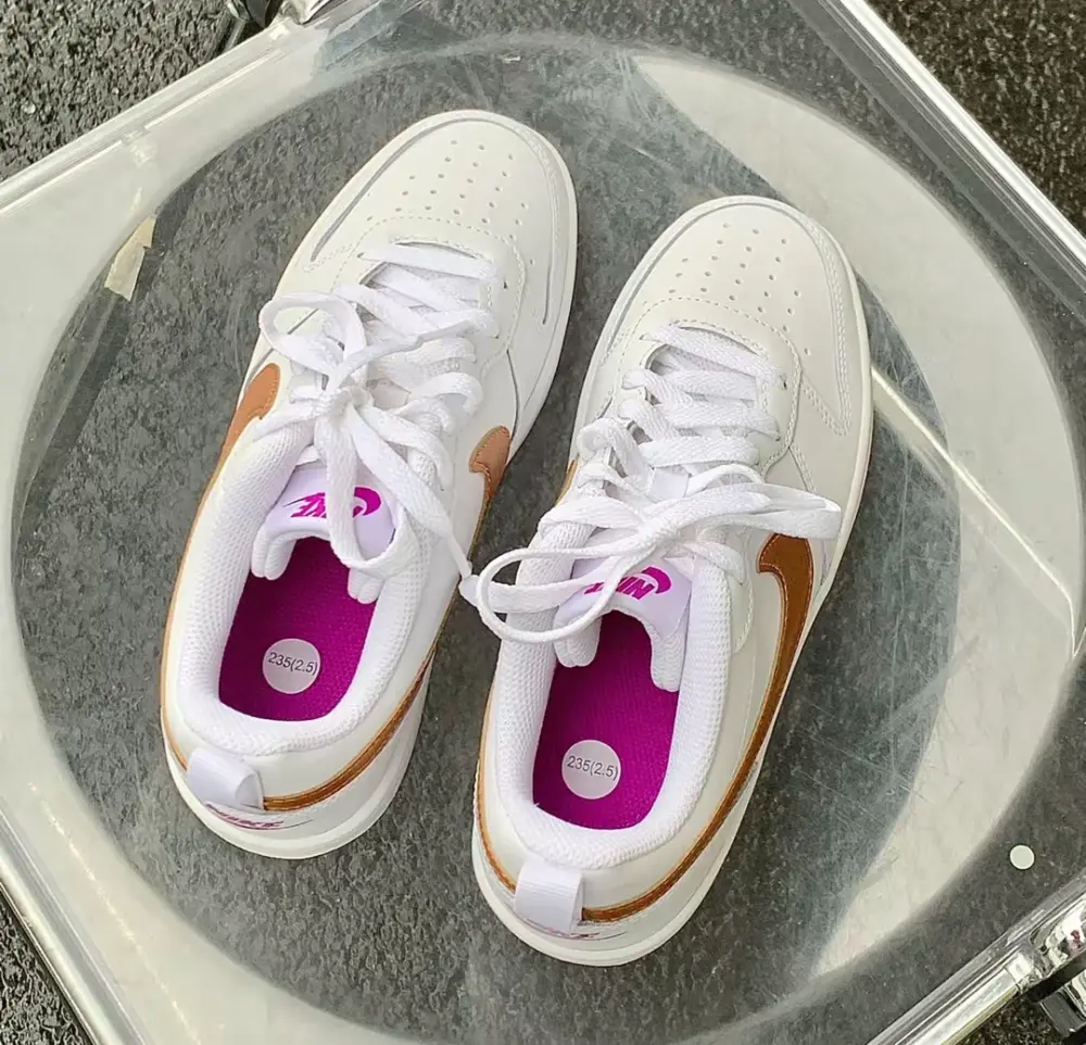 Giày Nike Court Borough Low 2 ‘Red Bronze’ BQ5448-116 - Ảnh 4