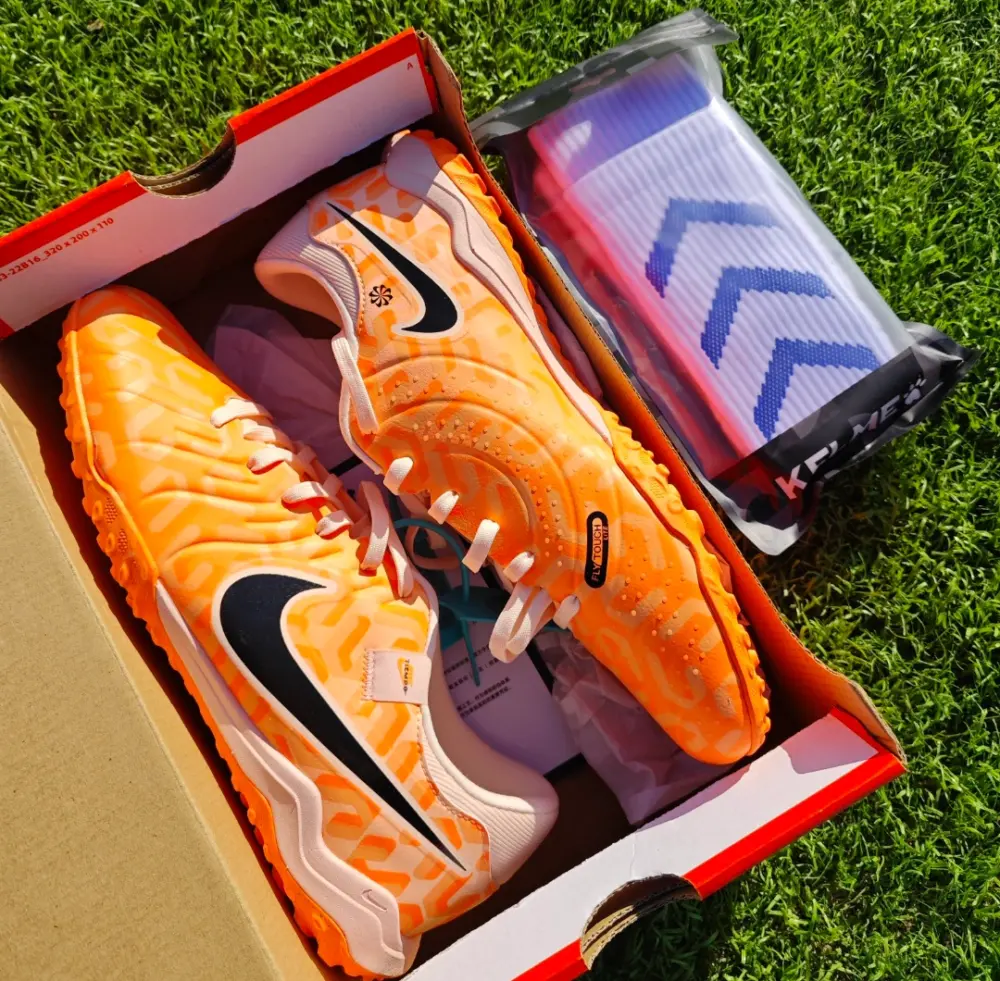 Giày Nike Tiempo 10 Legend Academy TF ‘Orange’ DZ3178-800 - Ảnh 3