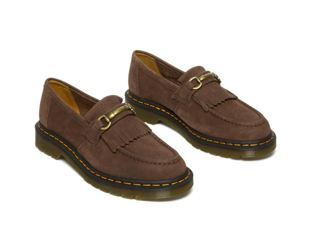 Giày Dr.Martens Adrian Snaffle Tumbled Nubuck ‘Brown’ 31588201 - Ảnh 4