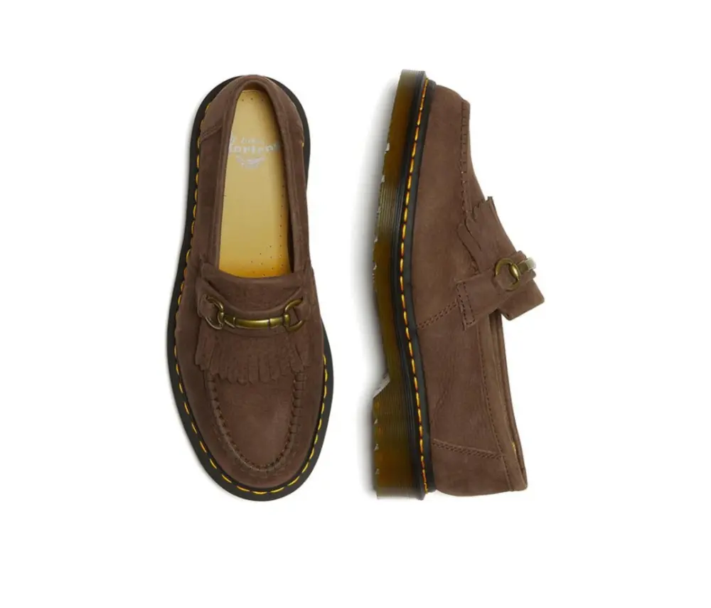 Giày Dr.Martens Adrian Snaffle Tumbled Nubuck ‘Brown’ 31588201 - Ảnh 3