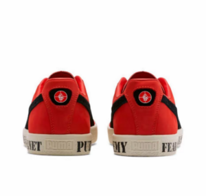 Alternative view of Giày Puma Clyde x Public Enemy ‘Red’ 374539-01