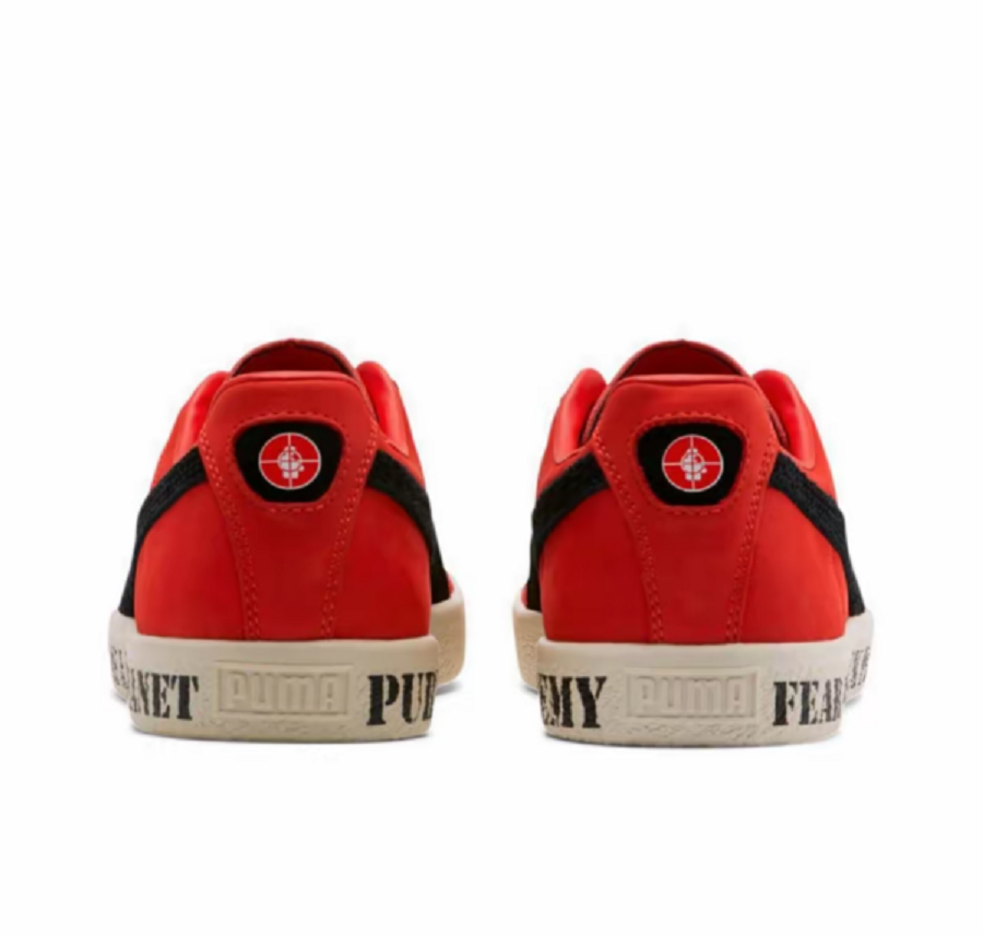Giày Puma Clyde x Public Enemy ‘Red’ 374539-01 - Ảnh 2