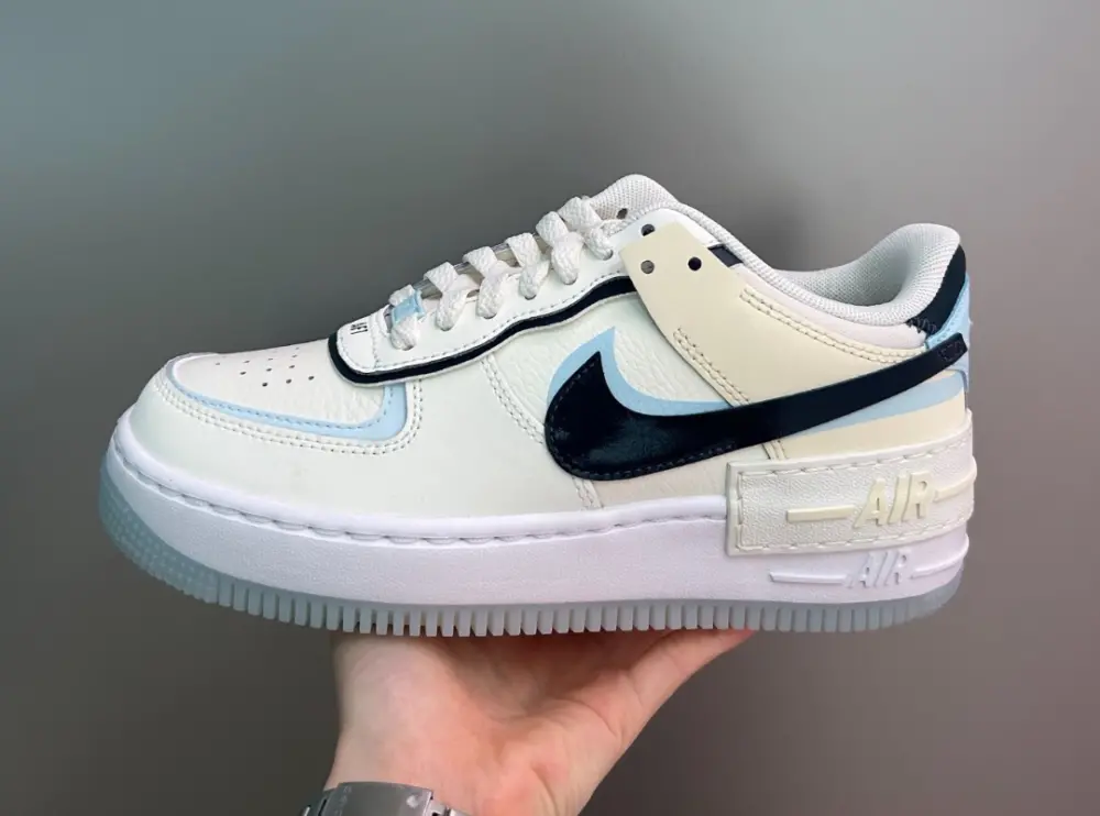 Giày Nike Air Force 1 Shadow ‘Glacier Blue’ DZ1847-107 - Ảnh 3