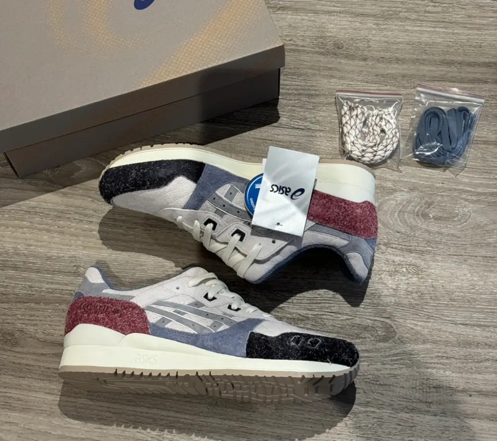 Giày Asics Gel Lyte 3 x Kith ’07 Remastered ‘Seoul’ 1201A847-100 - Ảnh 3