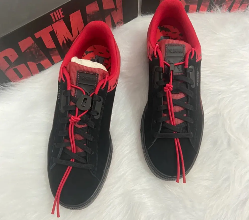 Giày Puma Suede Classic x Batman ‘Black Barbados’ 383291-01 - Ảnh 4
