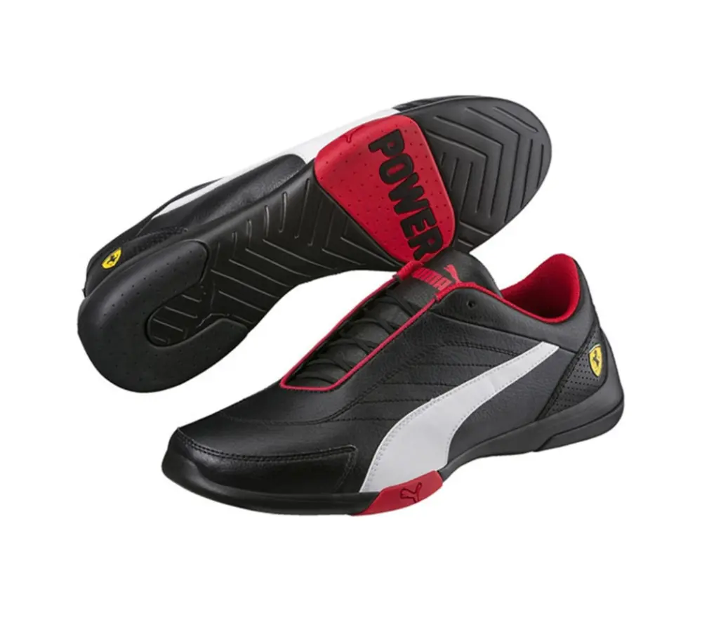 Giày Puma Scuderia Ferrari x Kart Cat 3 ‘Black Red’ 306219-02 - Ảnh 4