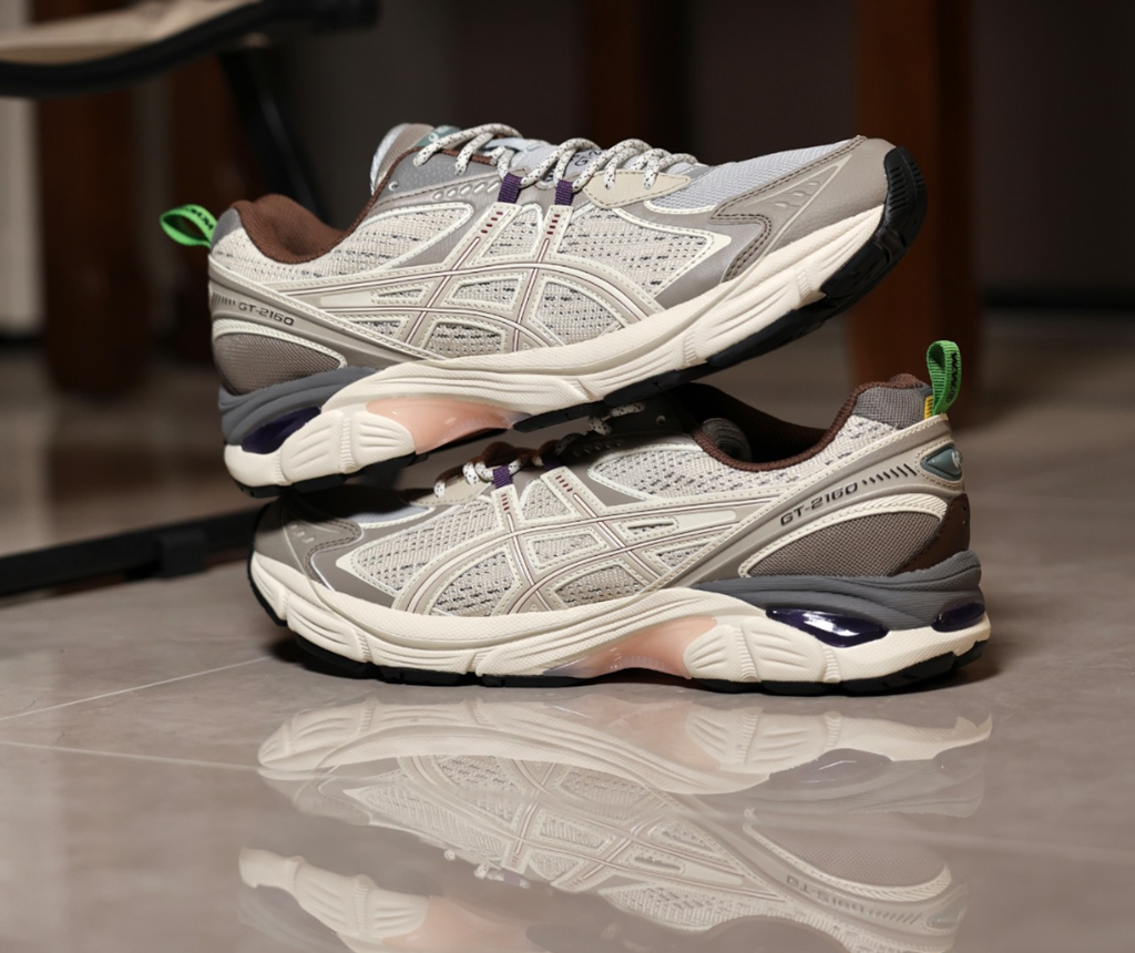 Giày Asics GT 2160 x Wood Wood ‘Cream Oatmeal’ 1203A426‑100 - Ảnh 4