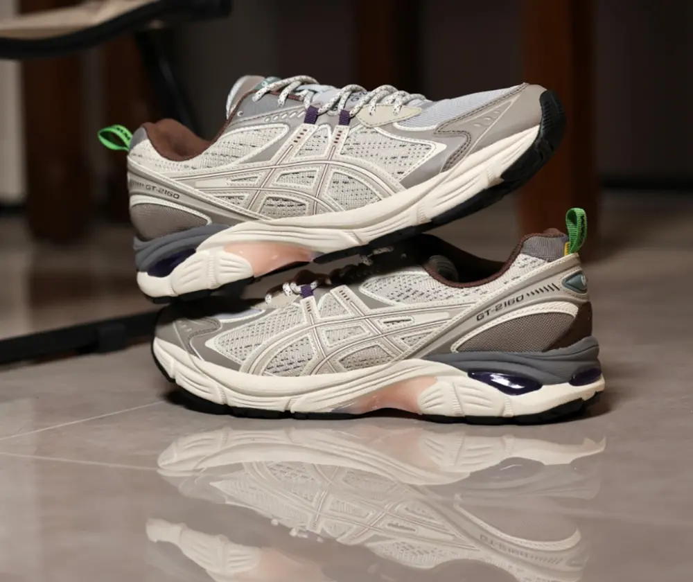 Giày Asics GT 2160 x Wood Wood ‘Cream Oatmeal’ 1203A426‑100 - Ảnh 4