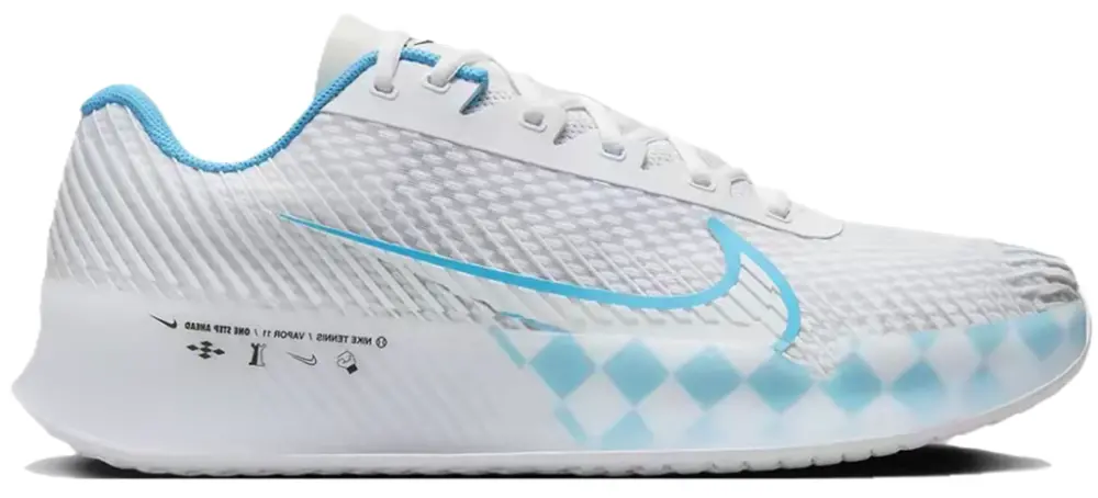 Giày Nike Court Vapor 11 Carlos Alcaraz PE ‘White Blue’ HQ1654-100