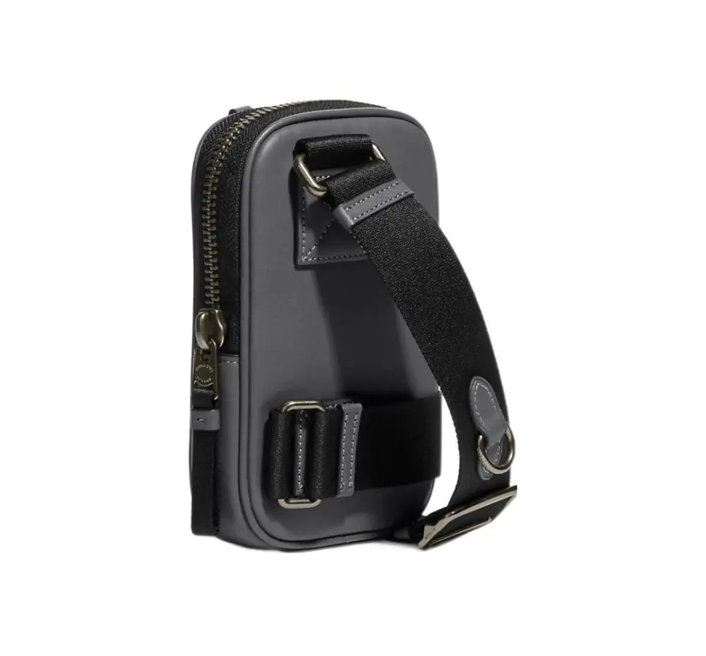 Túi Coach Multifunction Phone Pack ‘Dark Blue’ CE659-QBQ9R - Ảnh 5