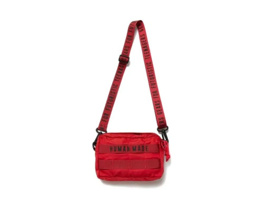 Túi Human Made With Logo ‘Red’ HM23GD005RD - Ảnh 5