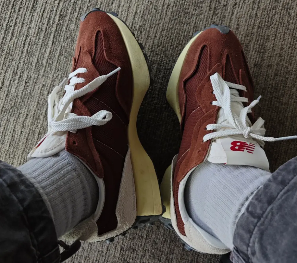 Giày New Balance 327 ‘Rich Oak Brown’ U327WRL - Ảnh 3