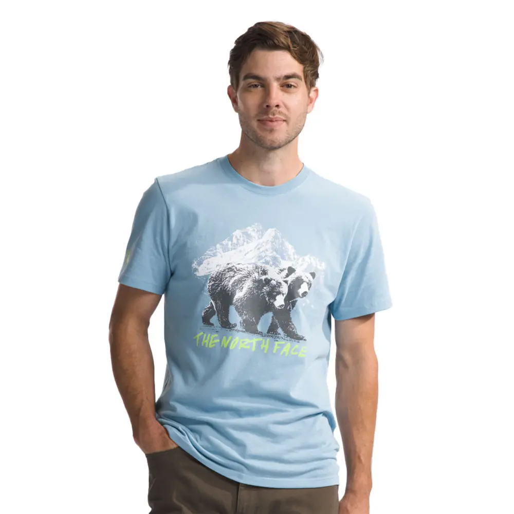 Alternative view of Áo The North Face Bears Tee ‘Blue’ NF0A89Q8-QEO