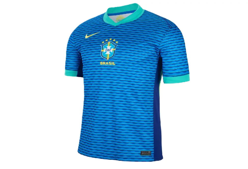 Áo Nike Brazil CBF 2024 Away Jersey ‘Blue’ FJ4283-458