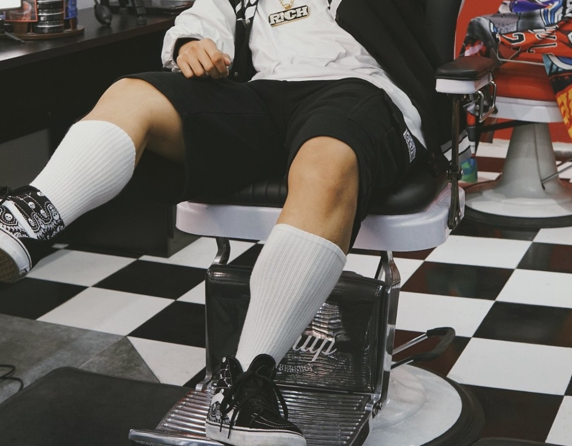 Giày Vans Sk8-Hi ‘Bandana Black’ VN0A32QGD9S - Ảnh 5