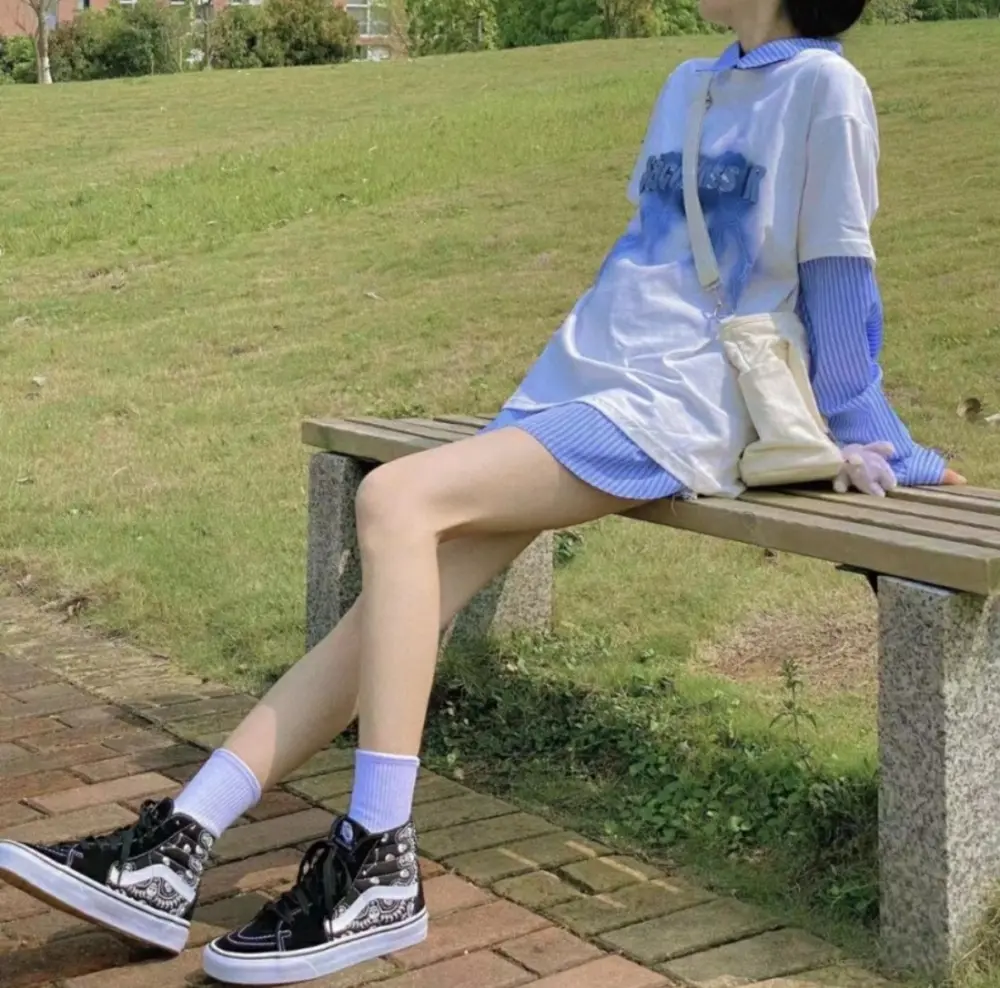 Alternative view of Giày Vans Sk8-Hi ‘Bandana Black’ VN0A32QGD9S