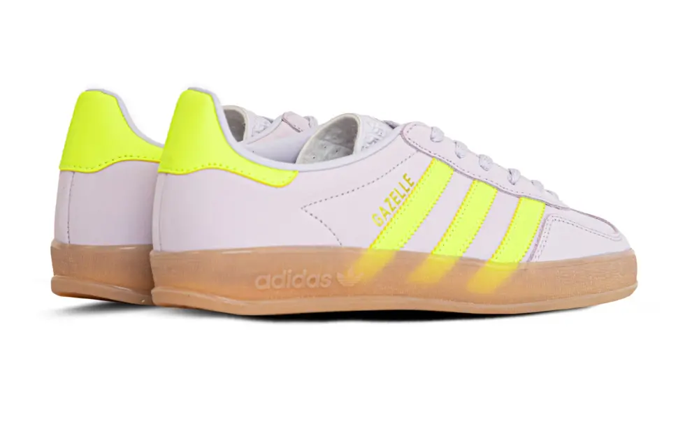 Giày Adidas Gazelle Indoor 'Silver Dawn Solar Yellow' IH5492 - Ảnh 3
