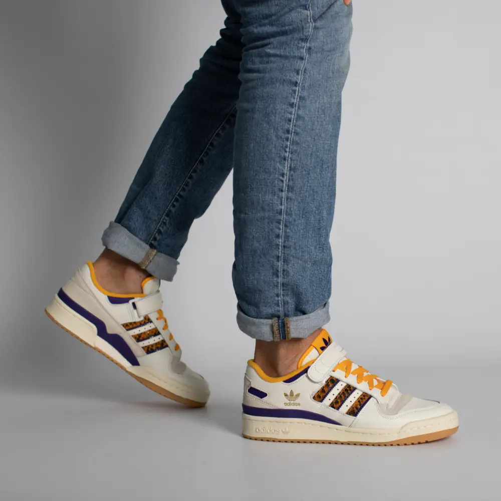 Giày Adidas Forum 84 Low ‘Lakers Snakeskin’ GW2007 - Ảnh 7